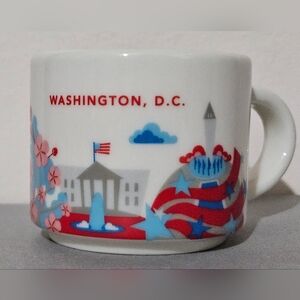 Starbucks 2015 Washington DC Been There Series 2 Oz Espresso Cup Ornament